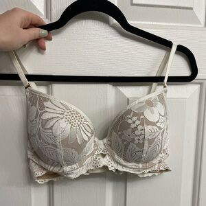 Aerie white lace bra